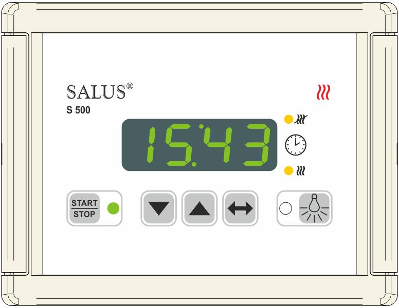 SAUNOVÝ REGULÁTOR S 500 Návod na obsluhu www.mctsro.