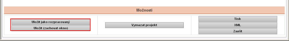 pro rok 2016 Nejprve je nutné vyplnit Název, Základní informace o projektu a v záložce Řešitelský tým řešitele projektu.