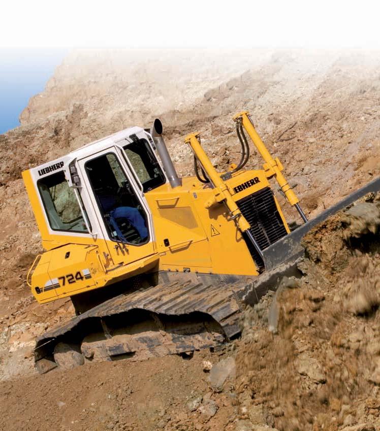 Buldozer PR 724 Výkon motoru: 120 kw /