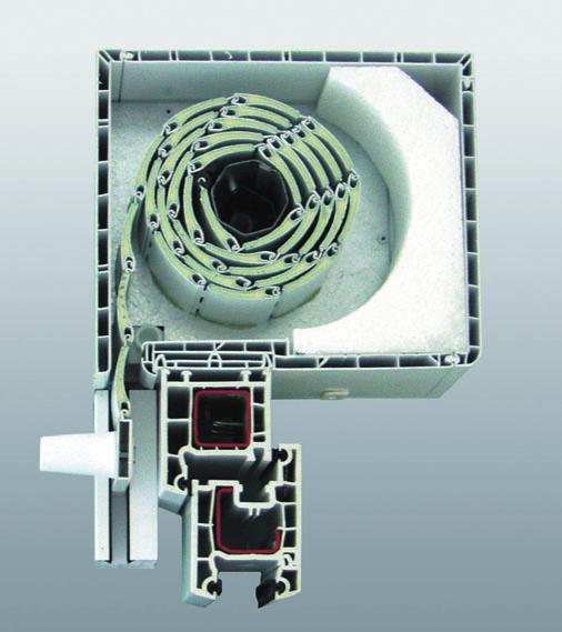 Vodící lišty - extrudovaný hliník, po obou stranách těsnící stírací kartáčky, rozměry 53 x 22 mm (GL100), nebo 75 x 27 mm pro AL55
