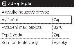 Zapnutí/vypnutí blokování tlačítek Pro zapnutí nebo vypnutí blokování tlačítek: Stiskněte současně otočný spínač a tlačítko Auto, až se na displeji zobrazí, resp. zmizí symbol klíče. 3.5.