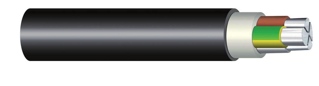 Instalační kabely s Al jádrem Installation cables with Al conductor Standard TP-KK-145/03 4 3 2 1 Konstrukce Construction 1 Hliníkové jádro Aluminium conductor 2 Izolace XLPE XLPE insulation 3