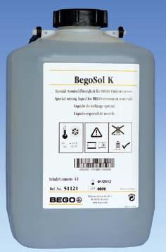 963,- BEGOSOL K Mísicí tekutina pro zatmelovací hmoty BellaStar