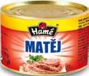 bal: 10 Saba papriková pomazánka 160g Hamé Kód: 1012329 bal: 12 Labužník Hamé 75g Kód: 1015090 bal: 28 0. 439 s DPH 0.