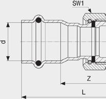 d Rp Z L SW1 SW2 437459 15 ½ 29 66 30 27 437466 15 ¾ 33 71 30 30 437473 18 ½ 28 65