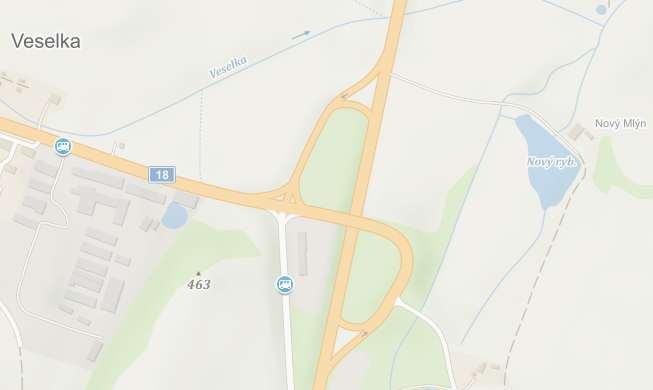 Název ke: / lšim, křižovtk - odklon vozidel
