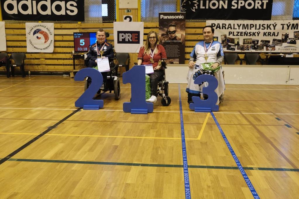semifinále Pořadí. Balcová M. 2. Thompson H. 3. Schmid M. 4. Chlouba J. Kurt 3-0:55 (0:50) A Balcová M. 4 2B Schmid M.