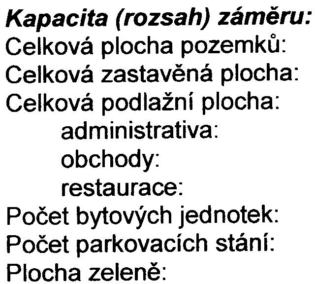 Víceúèelový areál bude vybaven dvìma samostatnými objekty podzemních garáží, které budou sloužit pro zamìstnance, obyvatele i návštìvníky areálu. Výstavba areálu bude probíhat ve dvou etapách.