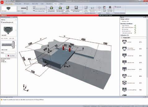 Hilti PROFIS Anchor Channel software pro přesné a spolehlivé navrhování. Efektivní návrh upevňovacích lišt se neobejde bez snadno použitelného a aktuálního softwaru.