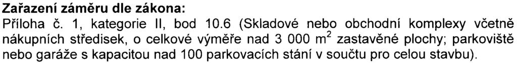 zákonù (zákon o posuzování vlivù na životní prostøedí), v platném znìní,