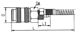 25 25 RE-26KBTF08MPX 8 21 58 25 25 RE-26KBTF09MPX 9 21 58 25 25 RE-26KBTF10MPX 10 21 58 25 25 RE-26KBTF13MPX 13 21 58 25 25 Spojka s přítlačnou maticí průměr jednostranně uzavíratelná 1