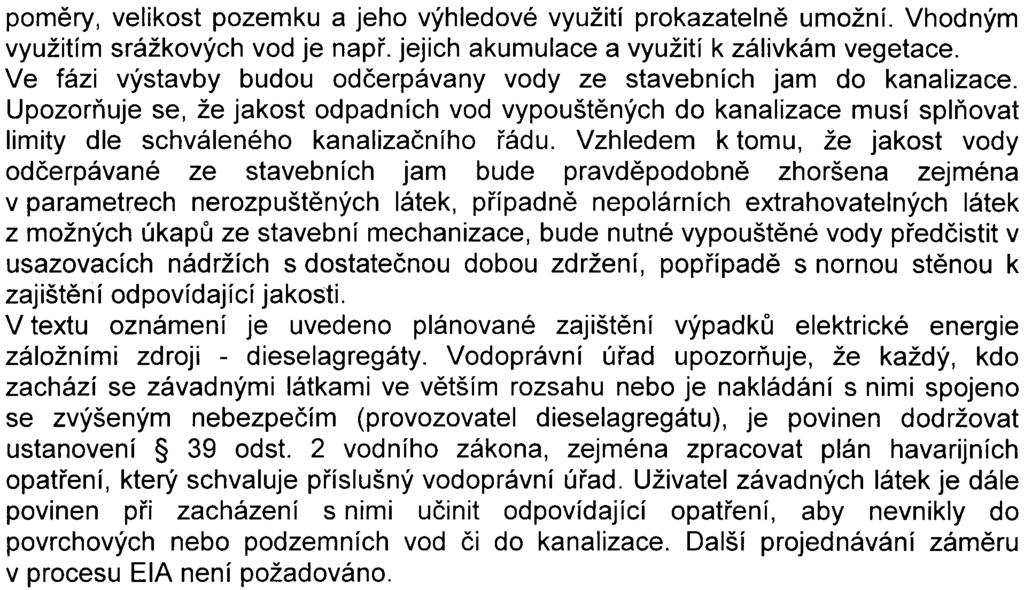 -6 S-MHMP-05220 1/2007 /OOPNI/EW321-2/Be pomìry, velikost pozemku a jeho výhledové využití prokazatelnì umožní. Vhodným využitím srážkových vod je napø. jejich akumulace a využití k zálivkám vegetace.