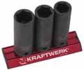 Art. 381905 Souprava 1/2" nástavců Impact, 11 kusů - prodloužené nástavce 24-36 mm -