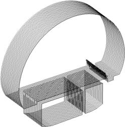 10 ŠTĚRKOPÍSKOVÝ PODSYP min.mm (FR.8-32mm) ZÁKLADOVÁ ŽLB. DESKA -BETON C 25/30-XA1, TL. 6mm SE SÍTÍ KARI //4mm 2x CHRÁNIČKA DN a' mm 1 ŠTĚRKOPÍSKOVÝ PODSYP min.mm (FR.8-32mm) 3 firms holders of the industrial designs Autonomous 214,3 % Bureau of Industrial Property of the Czech Republic.