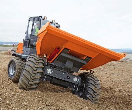 přepravovat materiál, ukáží dumpery od Wacker Neuson