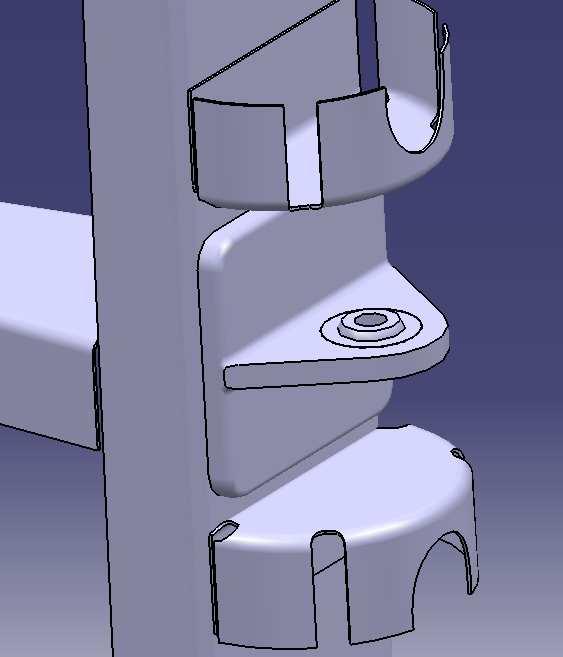 1 - geometrické parametry výpočtu Kontrolní poloha Plocha přední dutiny Plocha zadní dutiny Efektivní výška