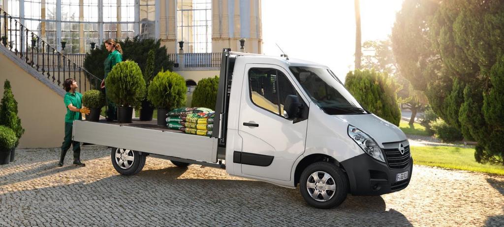 OPEL Movano Valník již za 531 050 Kč Váš užitkový vůz Opel = Vaše výhoda * Opel FlexCare - Záruka BASIC 5 let anebo 150 000 km (2 roky komplet + 3 roky motor, rozvodovka, převodovka) - Opel