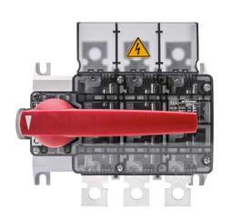 Panel zařízení pro montáž na panel a DIN lištu 6 CUSTO Panel Pojistkový spodek CUSTO pro pojistky D01 a D02, montáž v 45 mm standardním poli nabízí vysokou bezpečnost a výhodné podmínky zapojení.