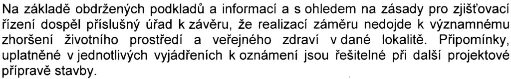 Rozšíøení stávající komunikace pro odboèovací pruh ve funkèní ploše ZP je navrženo po opakovaných konzultacích oznamovatele na úøadu MÈ Praha 6 (vèetnì odboru dopravy) a respektuje požadavek mìstské