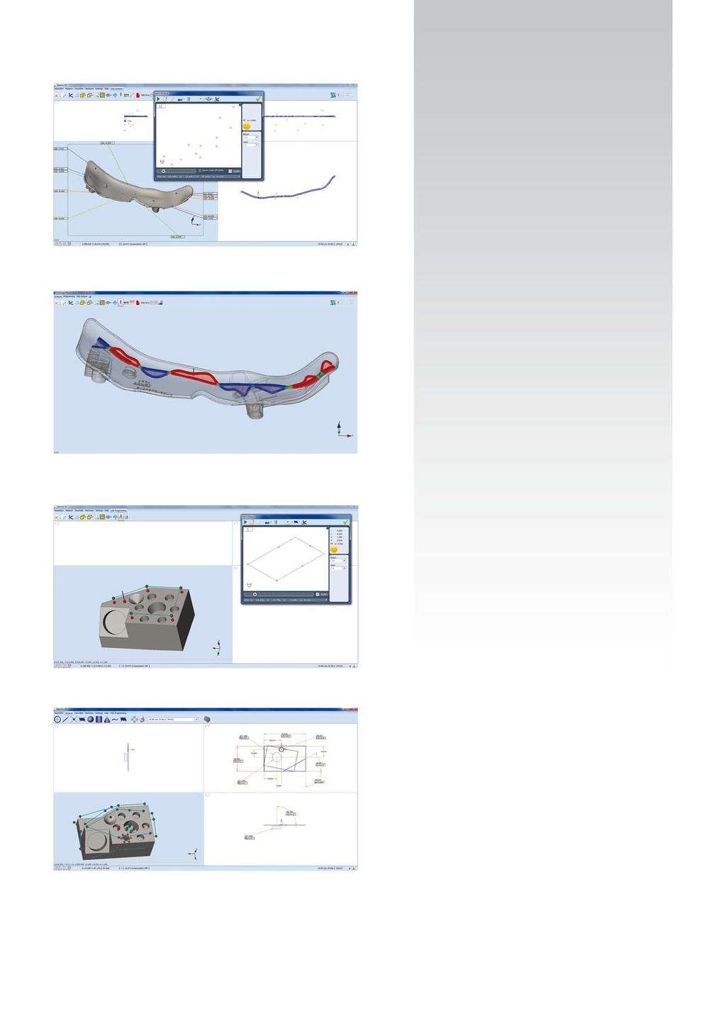 18 Softwarové moduly CAD CAD modul porovnávání Softwarový modu Aberlink CAD Comparison je určen pro porovnávání měřených bodů s CAD modelem.
