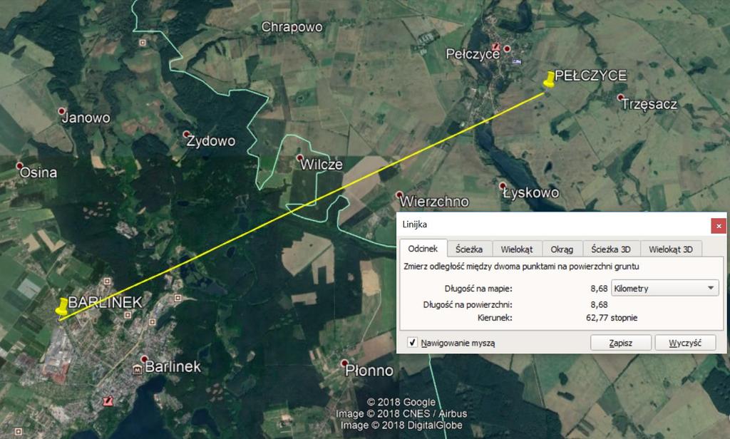 Zkušenosti z provozu 23/80GHz 0,6m distance = 8,68 km E-Band: 125MHz@64QAM, Tx =16dBm RSL = -38,5dBm 23GHz link