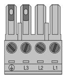 Napájení -24V 4 Shield Stínění 5 End + Positivní HW mez 6 End Negativní HW mez 7 Ref Referenční spínač 8 Enable Povolení 9 Enable Povolení 10 COM