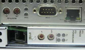 Komunikace RS232 a Ethernet TCP/IP x1 = 2, x16 = 0 Komunikace Ethernet Powerlink x1 = 0, x16 = 0 Obr. 5.13 Nastavení komunikačních adres PLC 5.5.2.2. Servozesilovač U každého servozesilovače je třeba nastavit adresu na komunikační Ethernet Powerlinkové kartě AC112 (viz.