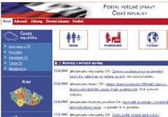 Internet Test: klienti výměnných sítí Aktuality Český úspěch Portál veřejné správy www.portal.gov.cz postoupil do finále soutěže eeurope Awards for egovernment 2005.