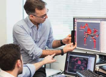 Vstavané kamery a laserové skenery im umožňujú interpretovať bezprostredné komplexné geometrické tvary, pričom nevynechajú žiadne miestečko. Nerobí im problém rovná ani zvlnená plocha.