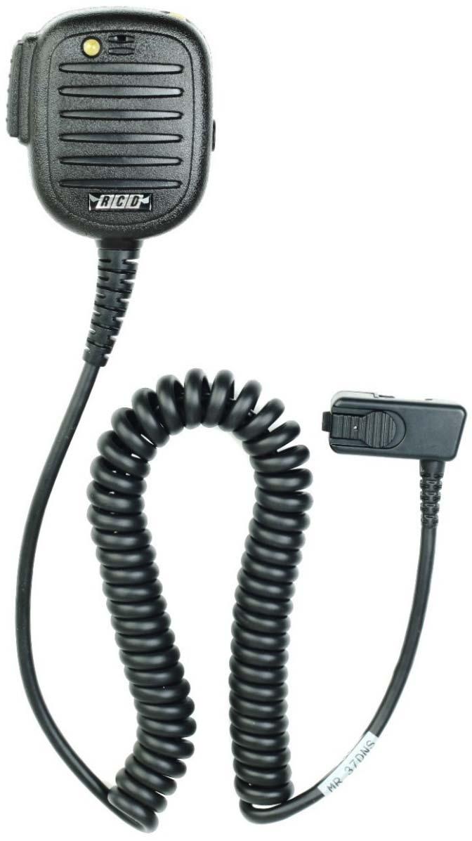 HAND SPEAKER / MIC FOR TPH 700 MR 37 DNS LED TL Rotating clip MR 37 DNS hand speaker / mic for TPH700 terminals is equipped with speaker, microphone, PTT button, rotating clip, connector for external