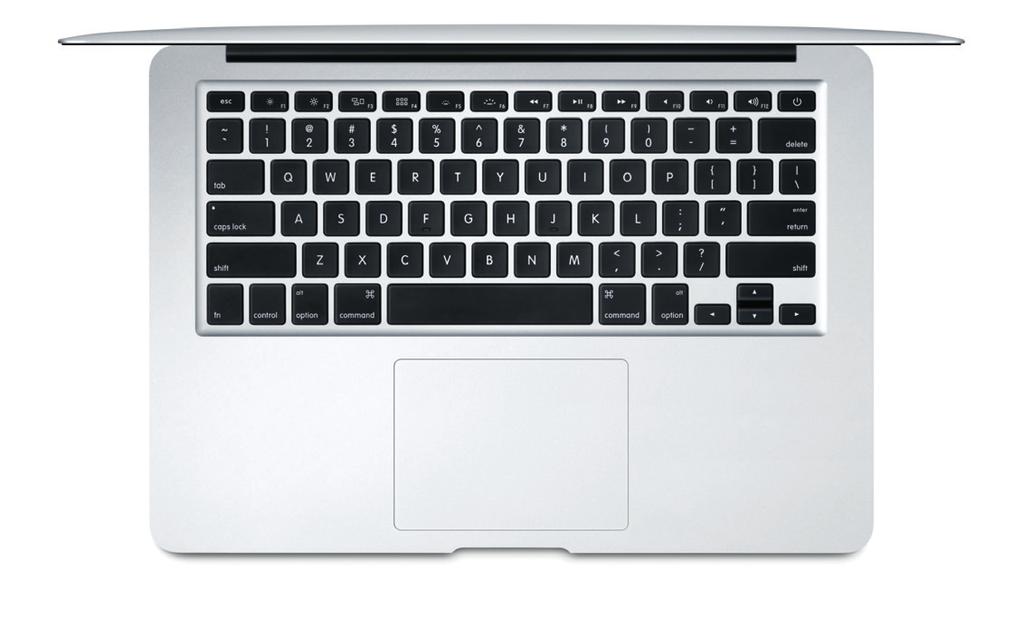 Ovládání Macu pomocí gest Multi-Touch Mnoho věcí můžete na MacBooku Air udělat jednoduchými gesty na trackpadu. Zde je několik oblíbených gest.