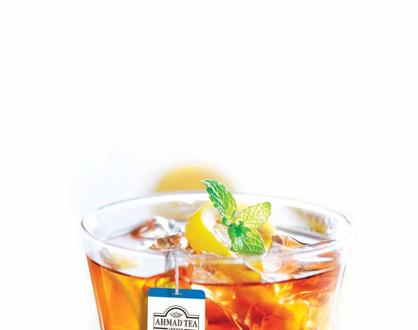LEDOVÝ ANGLÁN Poctivý ledový čaj hned a bez vaření AHMAD TEA London je rodinná firma se sídlem ve Velké Británii. Byla založena z vášně a lásky k nejjemnějšímu a nejlepšímu čaji.