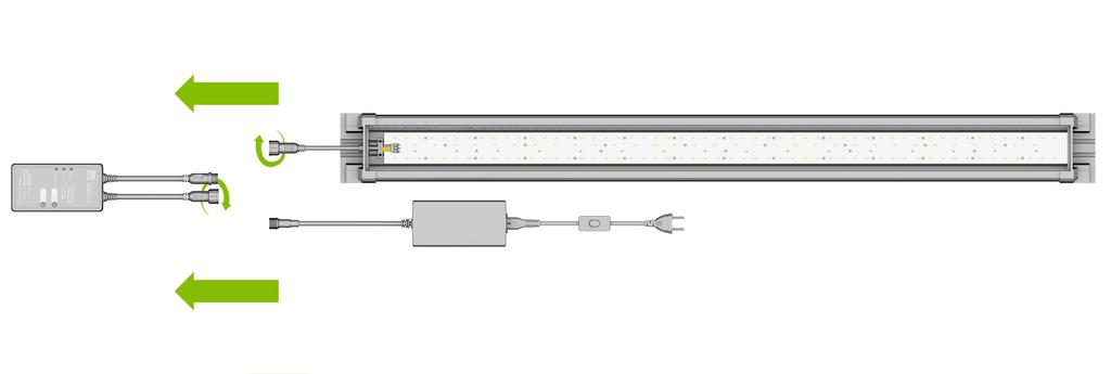 Varianta A HeliaLux SmartControl + 1x HeliaLux Spectrum (4 barvy) 1.