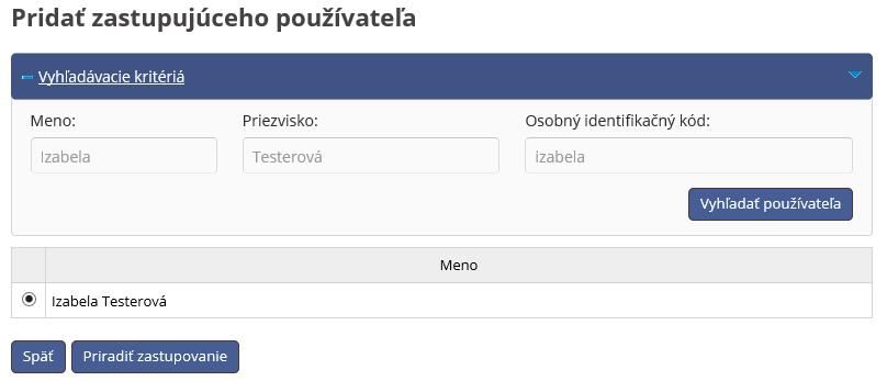 identifikačný kód si zvolil každý používateľ sám pri registrácii, zobraziť a modifikovať si ho používateľ môže v OIZ - Profil používateľa Osobný identifikačný kód).