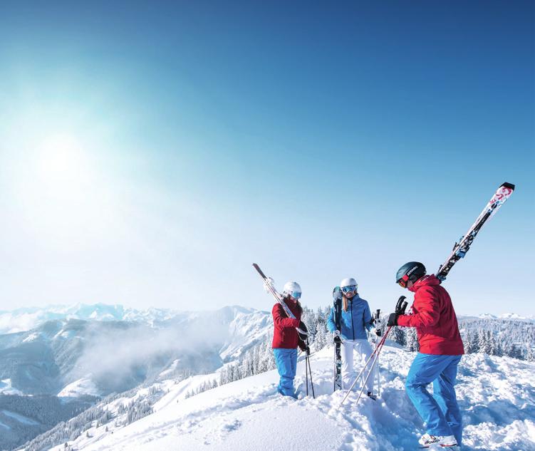 TRAVEL 2018/19 2018/19 TRAVEL SKI AMADÉ OBJEVUJ PESTROST Tuto zimu můžete vše vsadit na jednu kartu. V Ski amadé se to vyplatí.