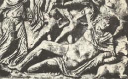 2.4 Jonáš pod pergolou odpočívající Endymión Spící Endymión je sepulkrální římský motiv, který můžeme vidět zejména na sarkofázích.