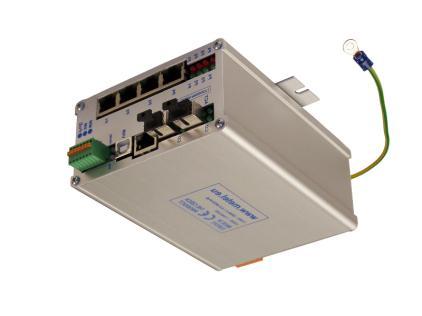 PoE (15,4W) 1x fast ethernet port s podporou PoE++ (90W) 2x vstup napájení IP Watchdog Podpora SNMP, SMTP, SNTP, IGMP, UPNP Event management Podpora VLAN, 802.