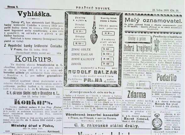 Obrázek 13 Konkurs na místo odborného uitele p i mšanské škole chlapecké v Brandýse nad Labem z roku 1910 Kopie dokumentu poízena z Fondu