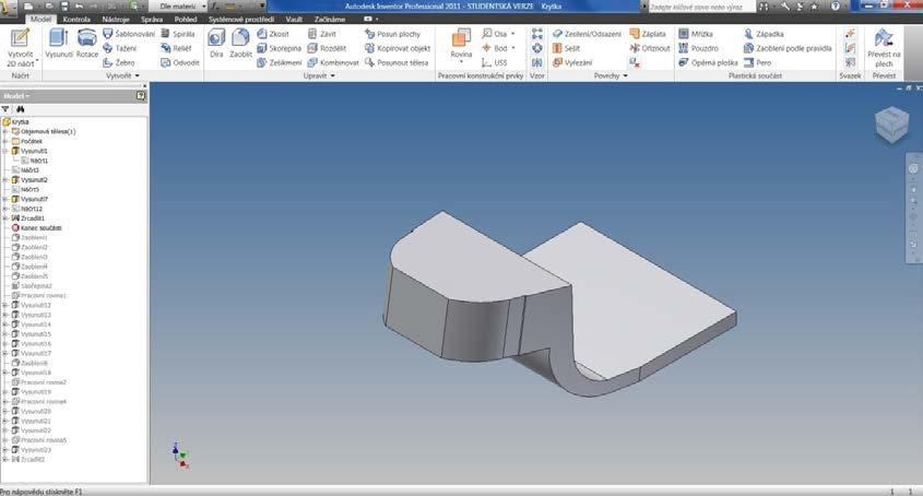 Autodesk Inventor 2011.