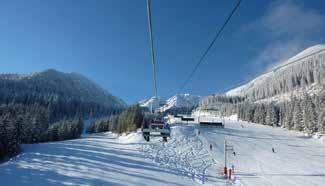 Lyžiarske stredisko Roháče - Spálená známe a veľmi obľúbené lyžiarske stredisko sa nachádza v obci Zverovka v