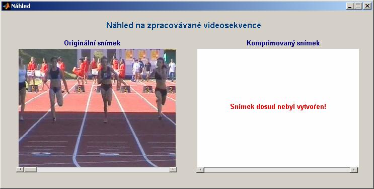 6.1.3 Náhled Nejdůležitějším parametrem ztrátové komprese videosignálů je subjektivní hodnocení kvality videosignálu lidským zrakem.