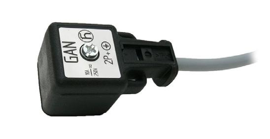 7A Nerozebíratelné konektory s pevně připojeným PVC kabelem délky 5 m a aretačním šroubem. CLM 36; CLS 53; ULM 53; ULS 53 250 V AC/DC 10 A IP67 Přechodový odpor Přechodový odpor max.