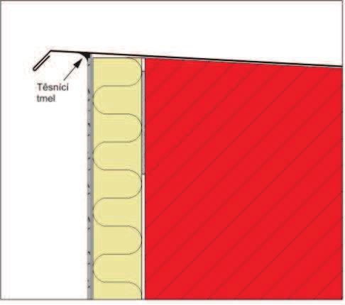 23). Obr. 28 Zateplení atiky; styk s klempířským prvkem Obr.