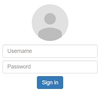 Přihlášení uživatele Pro přihlášení uživatele (obrázek 3) se musí zadat uživatelské jméno do pole s názvem Username a heslo do pole s názvem Password.