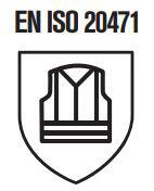 aerosolům TYP 5 EN 14126 Ochrana proti nebezpečným mikroorganizmům EN 14605 Ochrana proti kapalným aerosolům TYP 4 EN ISO 20471 Oděvy s vysokou viditelností - Zkušební metody a požadavky Norma EN ISO