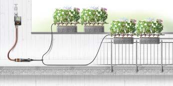 okrajové výsadby U větších instalací se musí použít pokládací trubka 13 mm