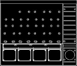 0343 MBOX 5 5 DIN (4x13 DIN) 775x670x400 1x otvor OMNIA 16-63A tlačidlom 658.0350 658.0051-000 40A* 658.0351 658.0050-000 80A* 658.035 100A* 658.