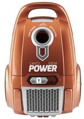 CANTO 2481 Výkonný sáčkový vysávač s HEPA filtrami