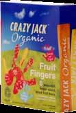 fruit fingers različnih okusov, 120g Redna