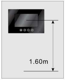 Po uplynutí tohoto času se monitor po 30 s vypne. 2. Otevřením zámku vpustíte návštěvu (pokud byl zabudovaný elektrický zámek). 3. Když stisknete tlačítko, můžete si prohlédnout prostor před kamerou max.